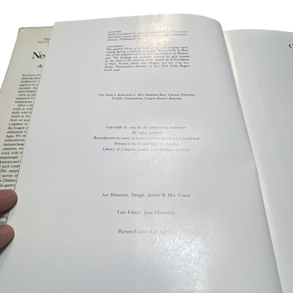 Smithsonian Library Of Antiques Needlework By Adolph S. Cavallo Hardcover 1979 - Picture 4 of 13